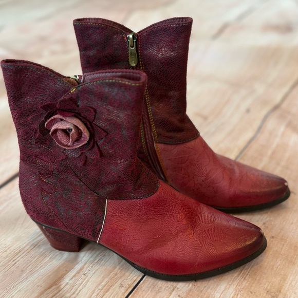 L’artiste Shoes - Woman’s Size 8.5 L’artiste Shania Leather Boot 39 Western cowboy cottagecore